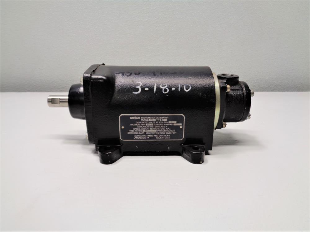 Westcon Tachometer Generator 750 Type W